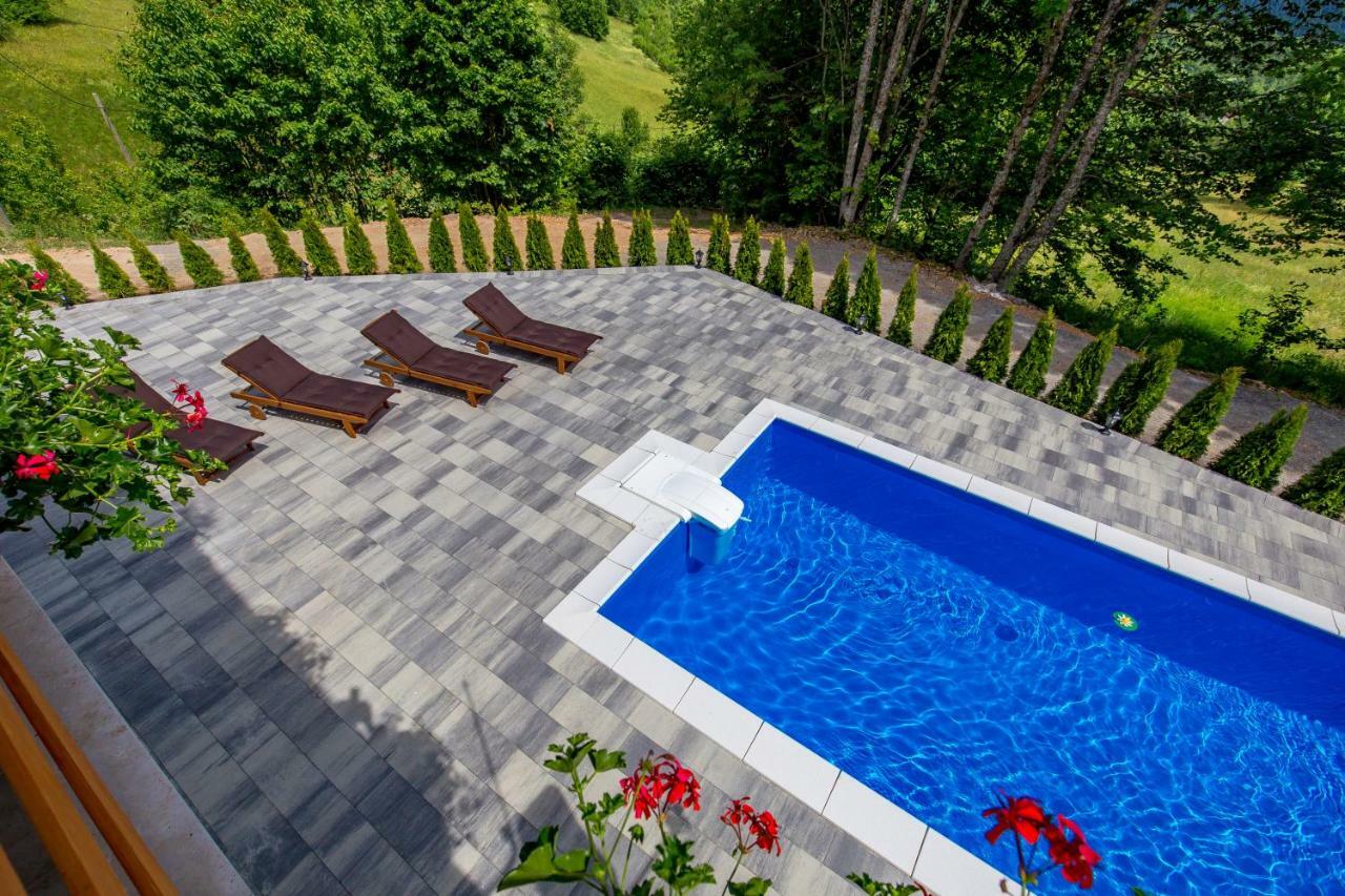 Villa Dino Tin Krasno Polje Exteriör bild