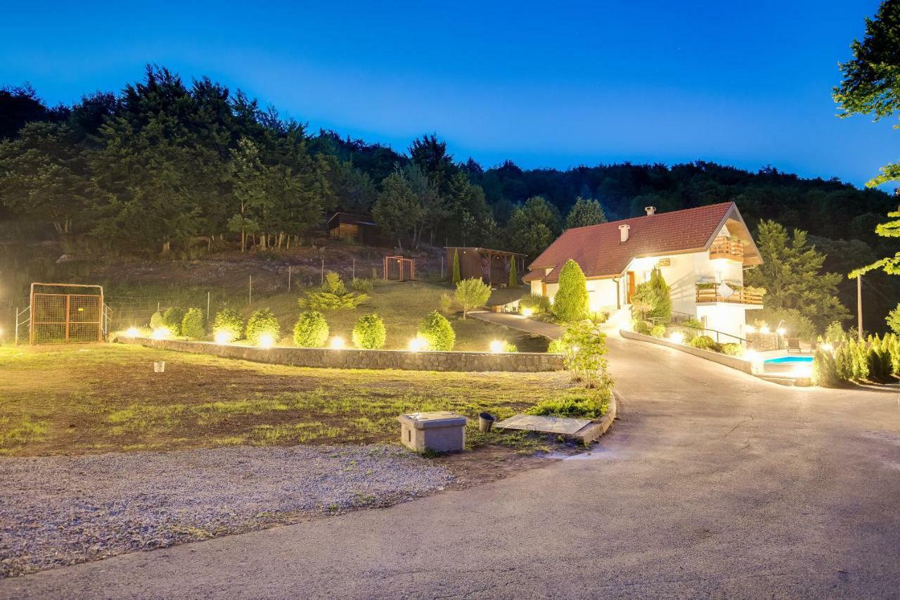 Villa Dino Tin Krasno Polje Exteriör bild