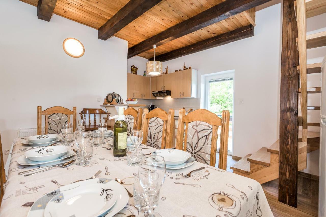 Villa Dino Tin Krasno Polje Exteriör bild