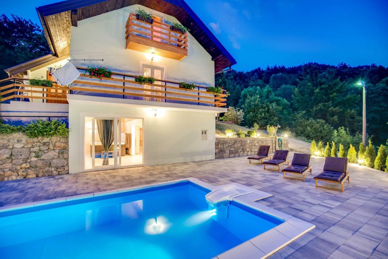 Villa Dino Tin Krasno Polje Exteriör bild