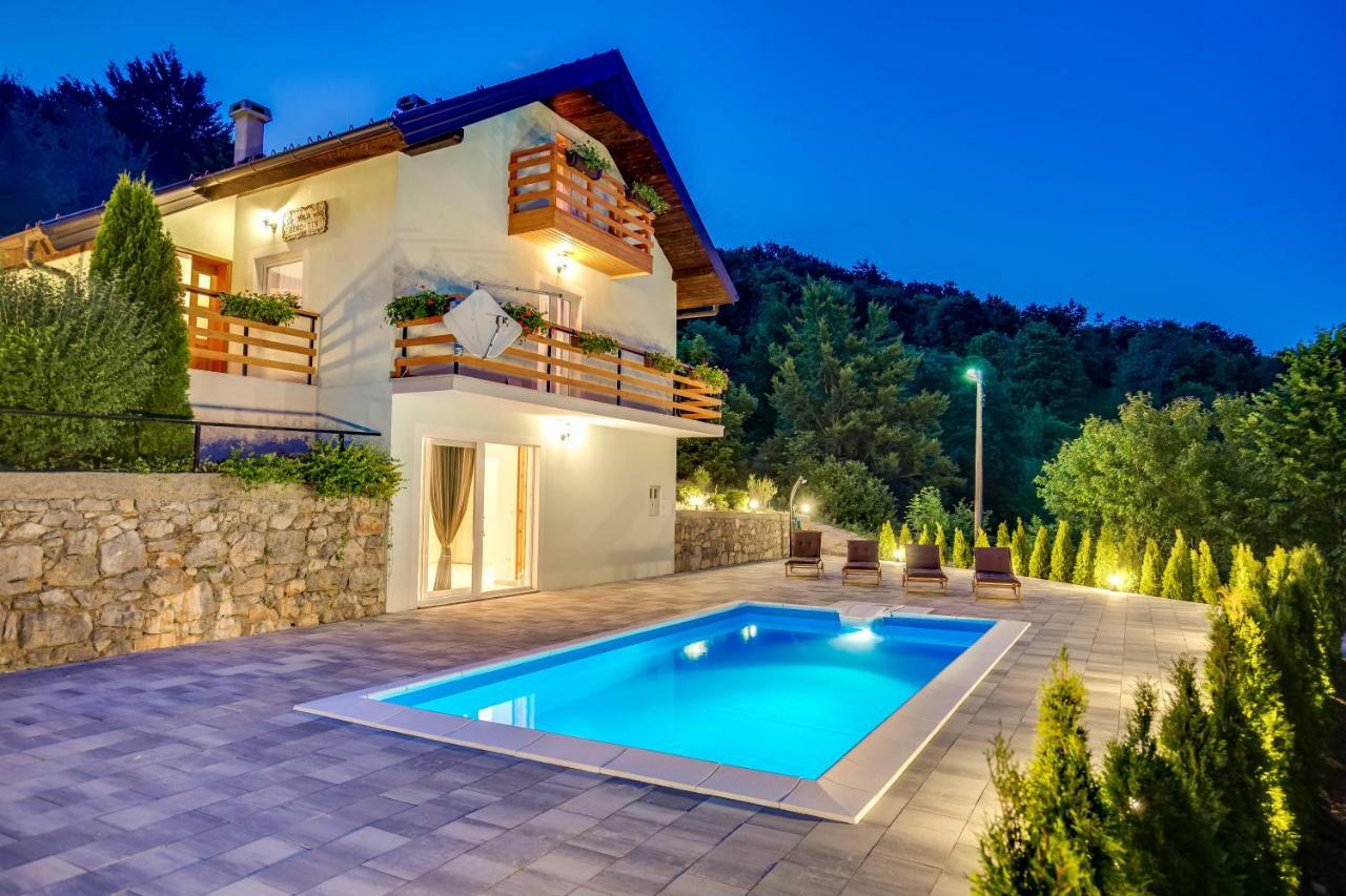 Villa Dino Tin Krasno Polje Exteriör bild