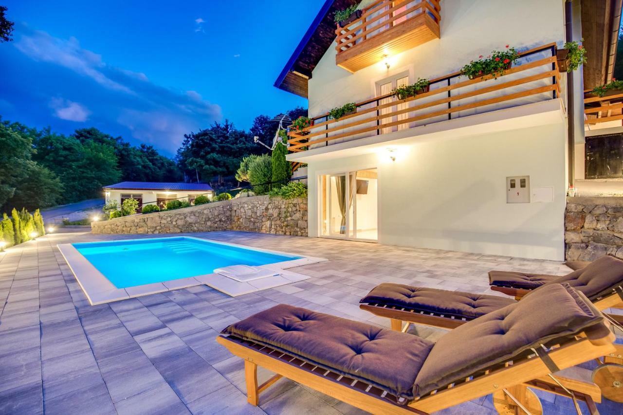 Villa Dino Tin Krasno Polje Exteriör bild