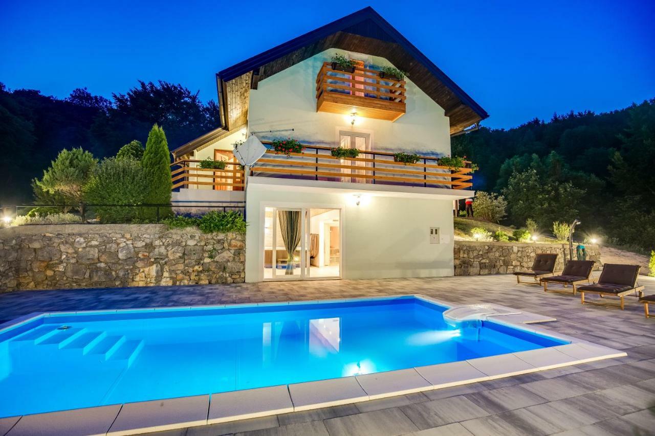 Villa Dino Tin Krasno Polje Exteriör bild